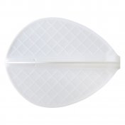  Plumas Cosmo Darts Flights Flight Pro D-4 White  - 3