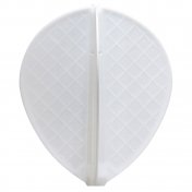  Plumas Cosmo Darts Flights Flight Pro D-5 White  - 1