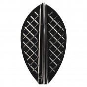  Plumas Cosmo Darts Flights Flight Pro D-1 Black  - 1