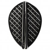  Plumas Cosmo Darts Flights Flight Pro D-3 Black  - 1