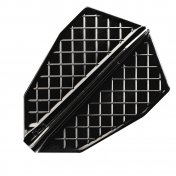  Plumas Cosmo Darts Flights Flight Pro S-3 Black  - 3