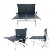 Mesa Ping Pong Exterior Siloli Negra/Blanca - 2