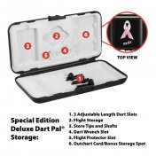  Dardos Fat Cat Darts Viper Pink Lady 16gm Silver  - 5