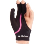 Guante Billar Buffalo Reversible Globe Black Pink S Diestro/Zurdo - 3