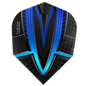  Plumas Harrows Darts Flights Fusion Blue Aqua   - 2