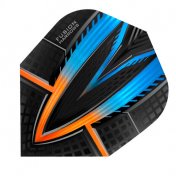  Plumas Harrows Darts Flights Fusion Aqua Orange  - 1