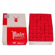 Tiza Billar Master Roja 144 unid - 1