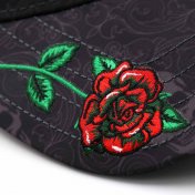 Gorra Cuesoul Darts Cap Roses Negra  - 6
