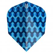  Plumas Target Darts Por Ultra Blue Ten-x  - 1