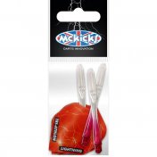 Sistema Cañas + Pluma Mckicks Thunder Lightning Red Flight Shaft Set - 2