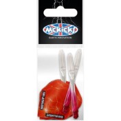 Sistema Cañas + Pluma Mckicks Thunder Lightning Red Flight Shaft Set - 3