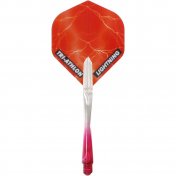 Sistema Cañas + Pluma Mckicks Thunder Lightning Red Flight Shaft Set - 1