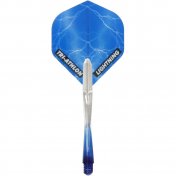 Sistema Cañas + Pluma Mckicks Thunder Lightning Blue Flight Shaft Set - 1