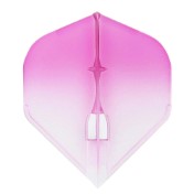  Plumas L-Flight Champagne Ring 2 Tone L1 Standard Clear Pink  - 2