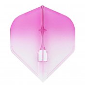  Plumas L-Flight Champagne Ring 2 Tone L1 Standard Clear Pink  - 1