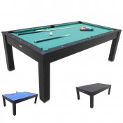 Mesa Billar 3 en 1 Black 7 ft - 1