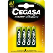 Pila Cegasa LR3 1.5V AAA Super Alkalina 4 unid. - 2