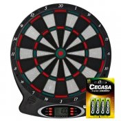 Diana Electrónica Darts Ton Machine Winmau + Pilas Cegasa AA - 1