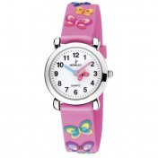 Reloj Nowley Kids Rosa Mariposas 