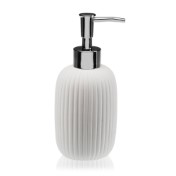 Dispensador jabón  blanco rayas - 2