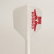  Plumas Condor Axe Shape Blanca Logo S 21.5mm 3 Uds.  - 2