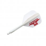  Plumas Condor Axe Shape Blanca Logo S 21.5mm 3 Uds.  - 1