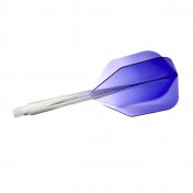  Plumas Condor Axe Shape Gradation Azul S 21.5mm 3 Uds.  - 1