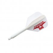  Plumas Condor Axe Shape Blanca Logo L 33.5mm 3 Uds. 