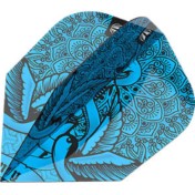  Plumas Target Darts Flights Ink Pro Blue Ten-X  - 3