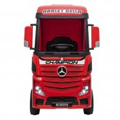 Camión Eléctrico Mercedes Actros Rojo para niños - 2