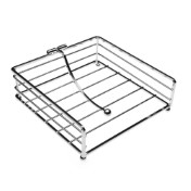 Servilletero de metal cromado - 2