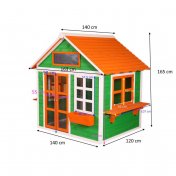 Casita infantil de madera MASGAMES Flam - 4