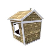 Casita infantil de madera MASGAMES Flam elevada - 4