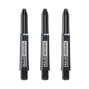 Cañas Winmau Logo MvG Design Short Negro (35 mm) - 3