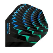  Plumas Harrows Darts Flights Orbital Aqua Jade  - 2