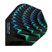  Plumas Harrows Darts Flights Orbital Aqua Jade  - 1