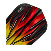  Plumas Harrows Darts Flights Fire Naranja 