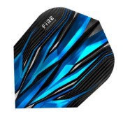  Plumas Harrows Darts Flights Fire Azul  - 2