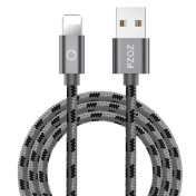Cable Iphone de 2m color gris IOS 14 2.4A - 1