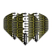  Plumas Winmau Darts Mega Logo Yellow  - 3