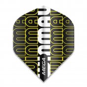  Plumas Winmau Darts Mega Logo Yellow  - 1