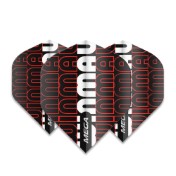  Plumas Winmau Darts Mega Logo Red  - 3