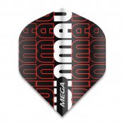  Plumas Winmau Darts Mega Logo Red 