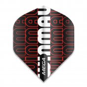  Plumas Winmau Darts Mega Logo Red  - 1