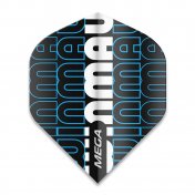  Plumas Winmau Darts Mega Logo Blue 