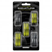  Cañas Winmau Darts Lote Signature Shaft MVG Design  