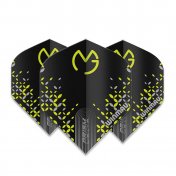  Plumas Winmau Darts Prism Delta Michael Van Gerwen Black Green  - 2