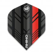  Plumas Winmau Darts Rhino Black Red  - 1