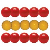 Pack Bola futbolin Superdura España 36g gramos 34mm 15 unidades - 1