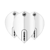 Pluma Winmau Darts Rhino Oval Blanco - 3